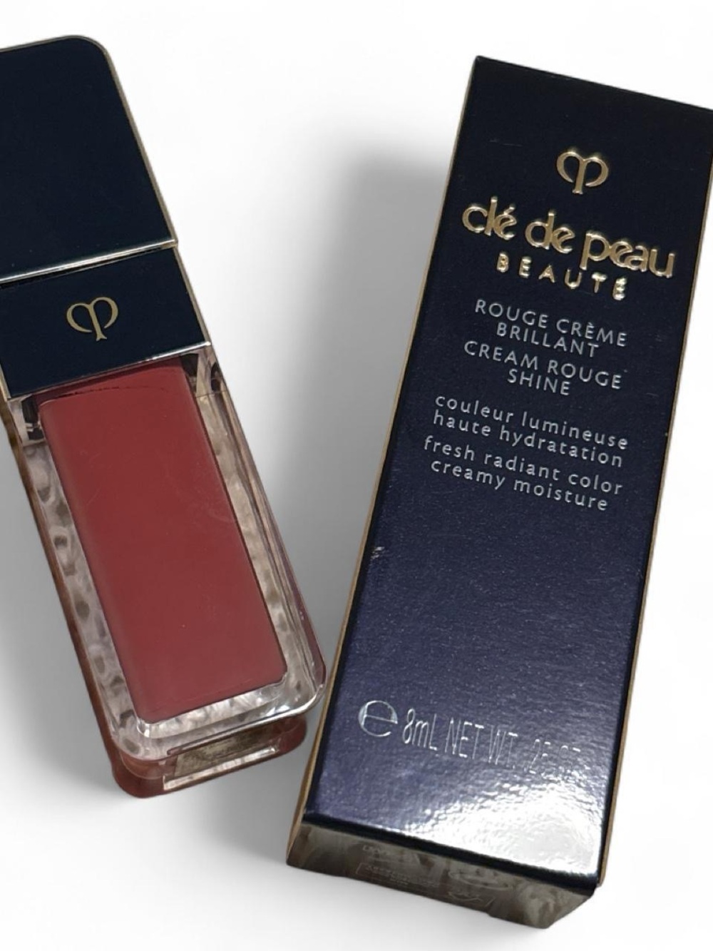 Cream Rouge Shine Lip Color — Warm Rose. #204 maraca ginger